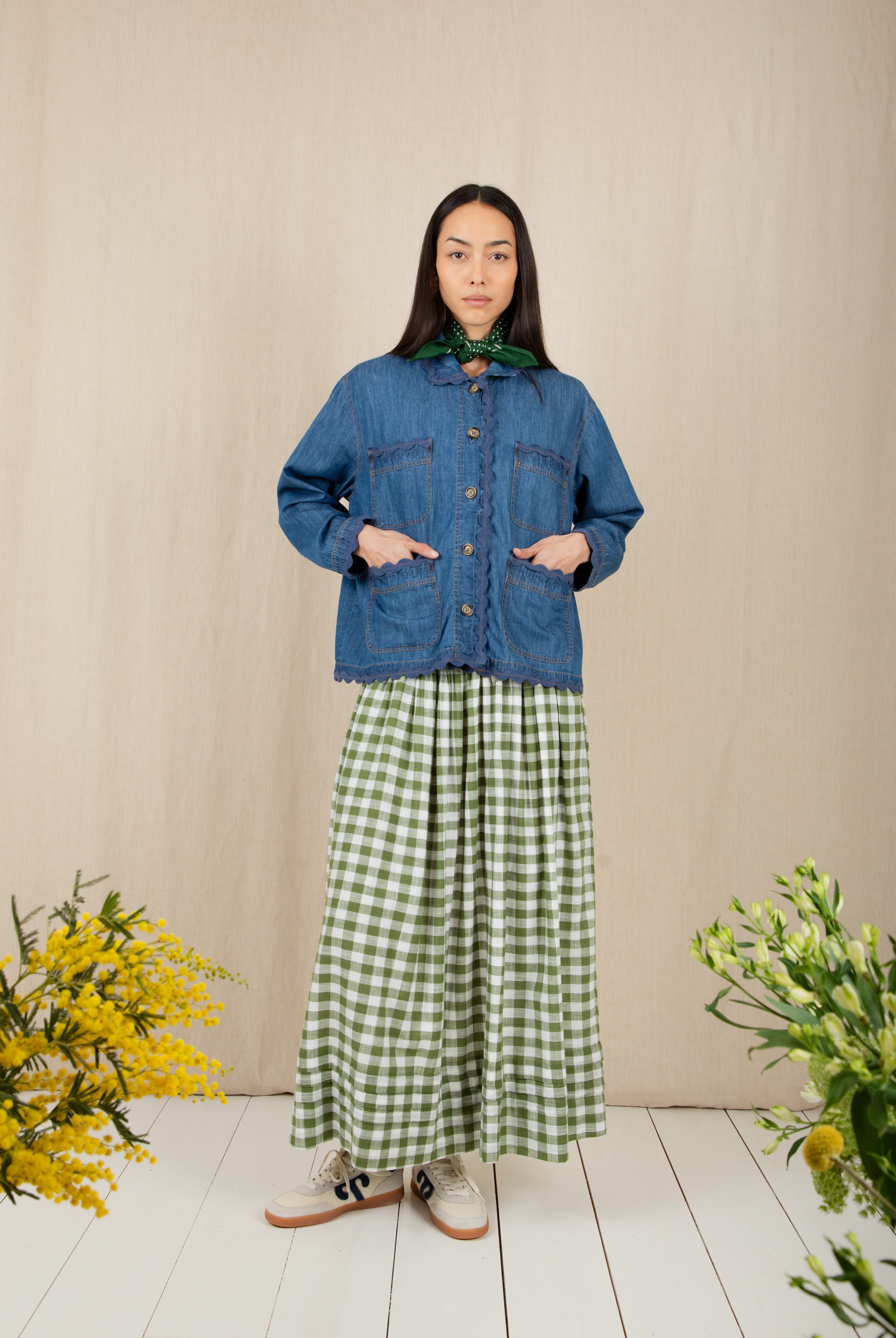 Bonte Florence Jacket - Denim Dark Wash