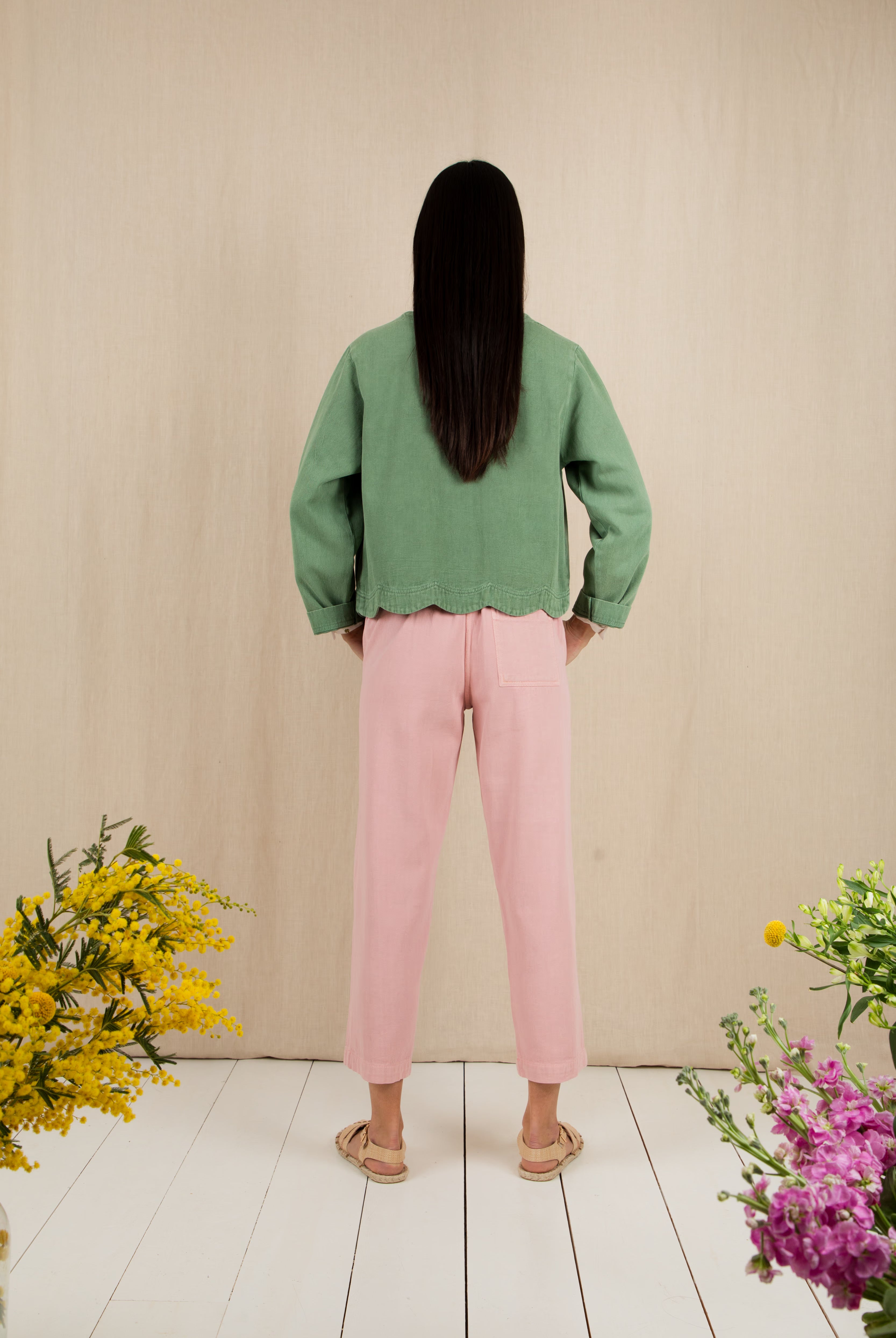 Bonte Marie Jacket - Fern