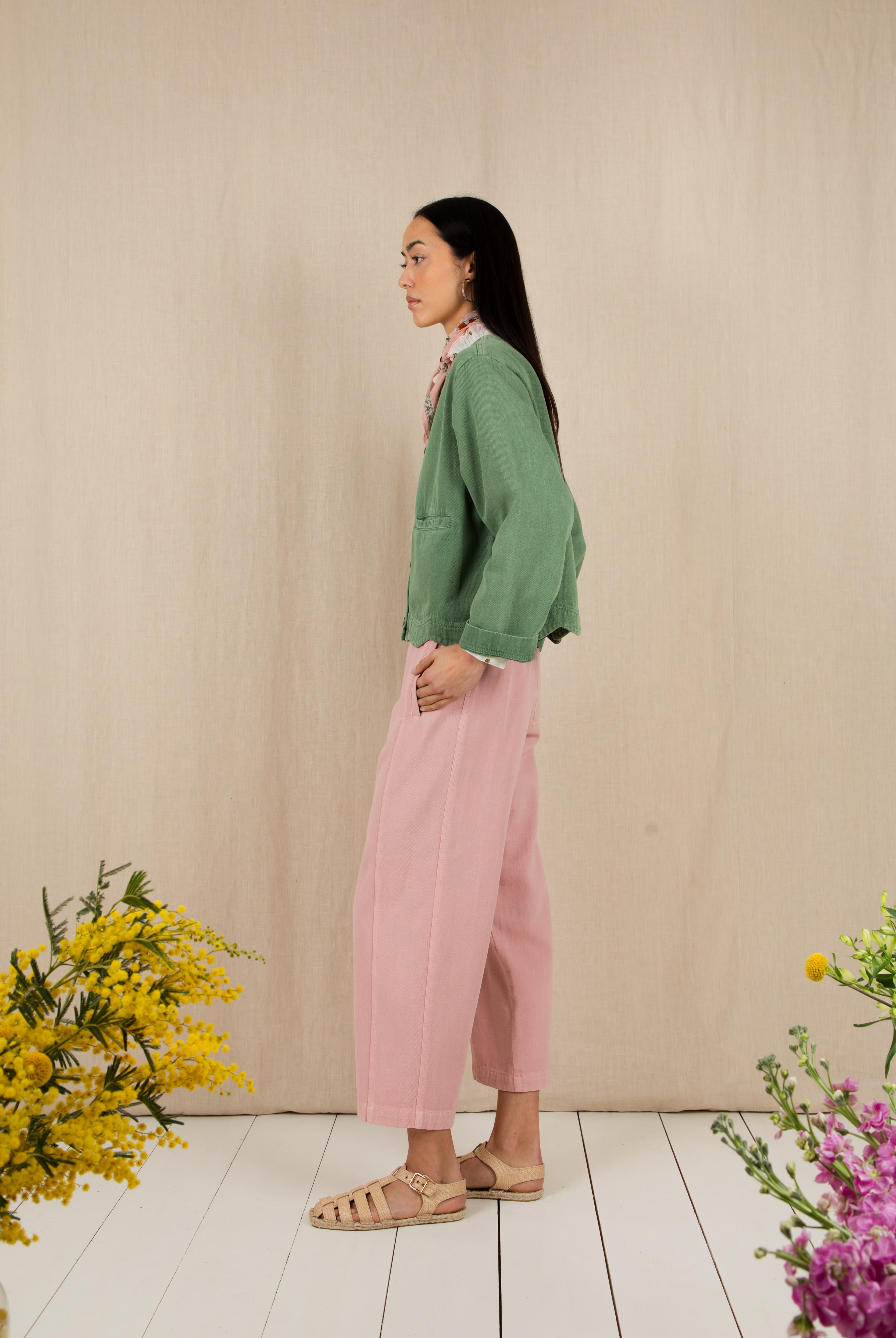 Bonte Marie Jacket - Fern