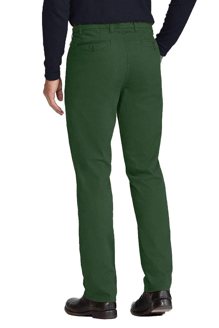 Bruhl Catania B Cotton Stretch Chinos - Green