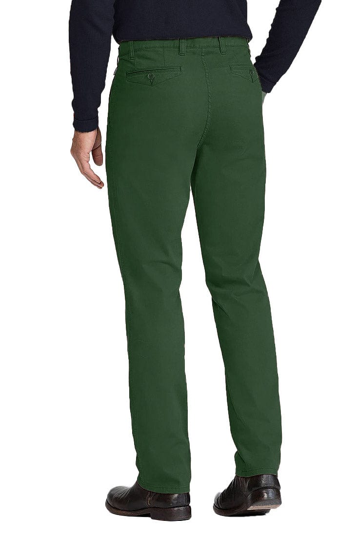 Bruhl Catania B Cotton Stretch Chinos - Green