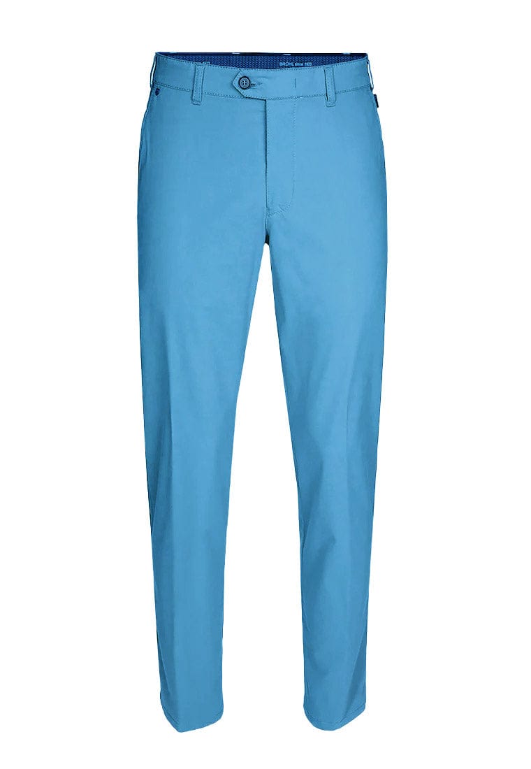 Bruhl Catania Cotton Stretch Chinos - Light Blue