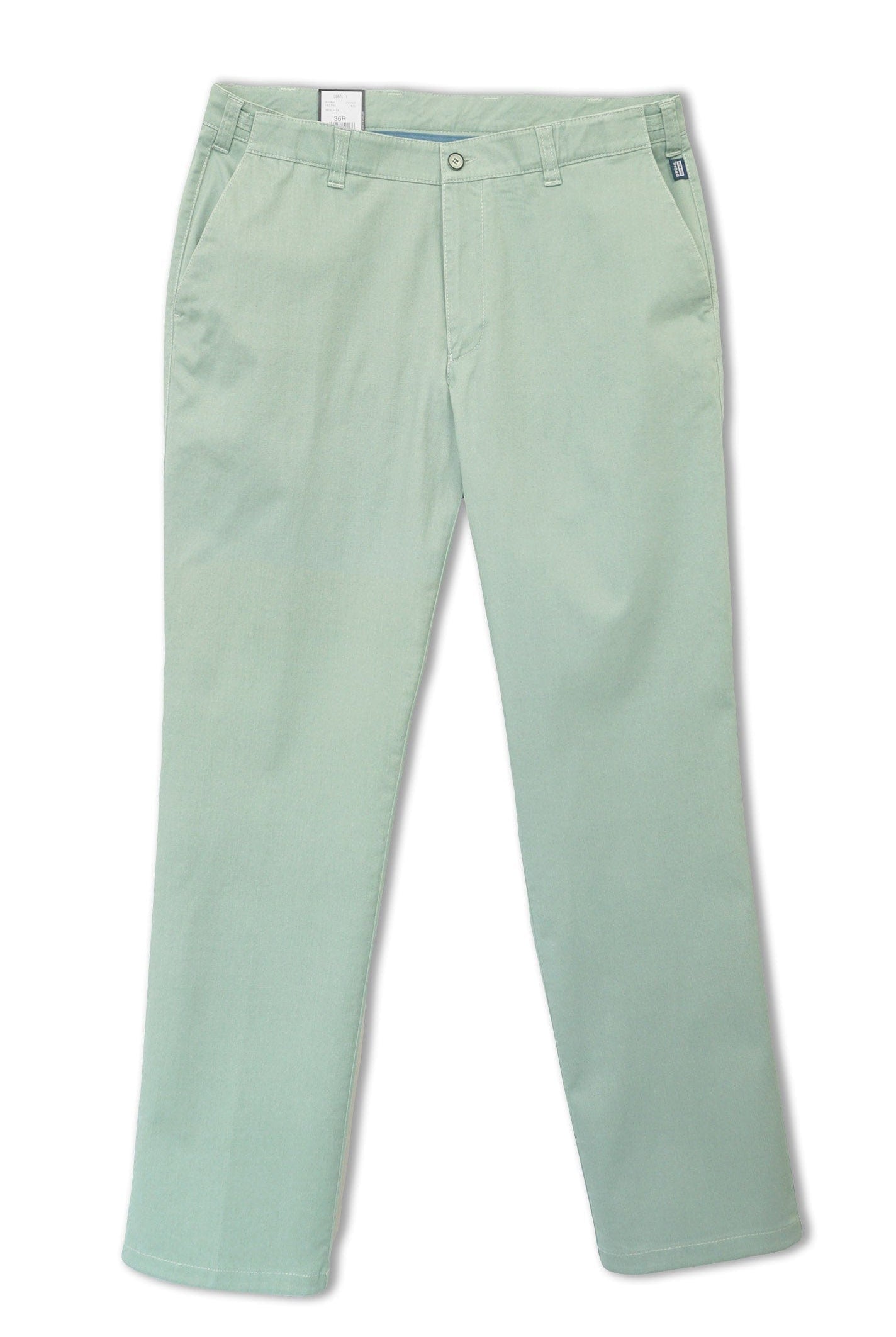 Bruhl Leeds Stretch Travel Waist Trousers - Reed Green