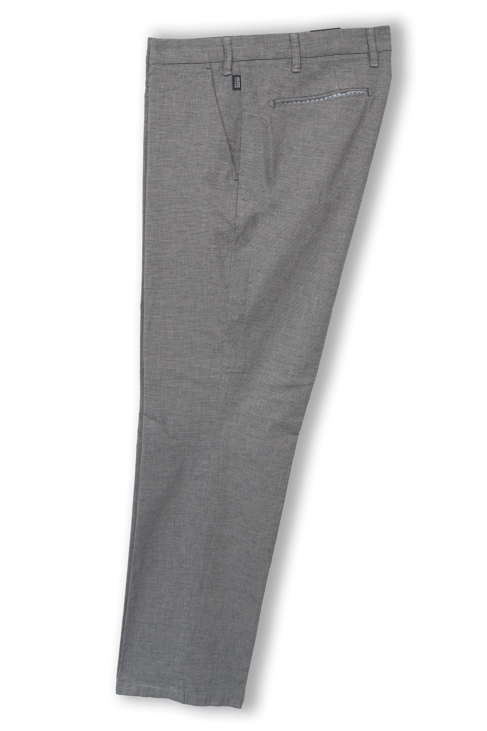 Bruhl Norwich Cotton Linen Stretch Trousers - Blue