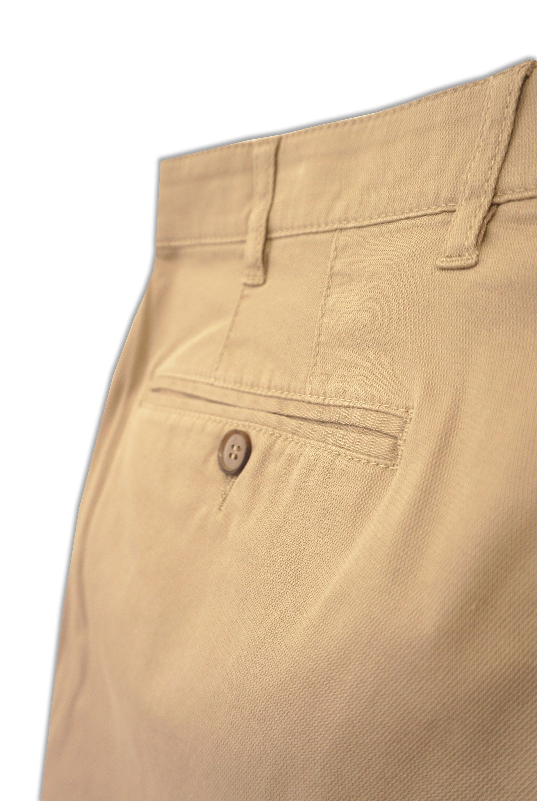 Bruhl Parma B Stretch Cotton Chinos - Beige