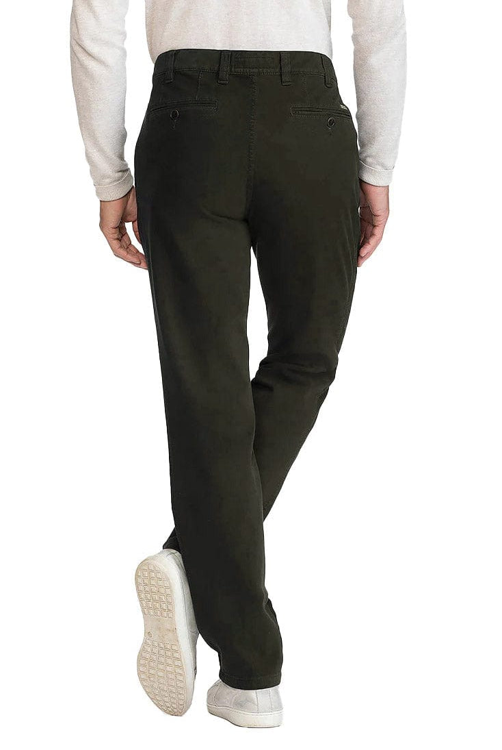 Bruhl Venice B Turn Cotton Stretch Chinos - Khaki