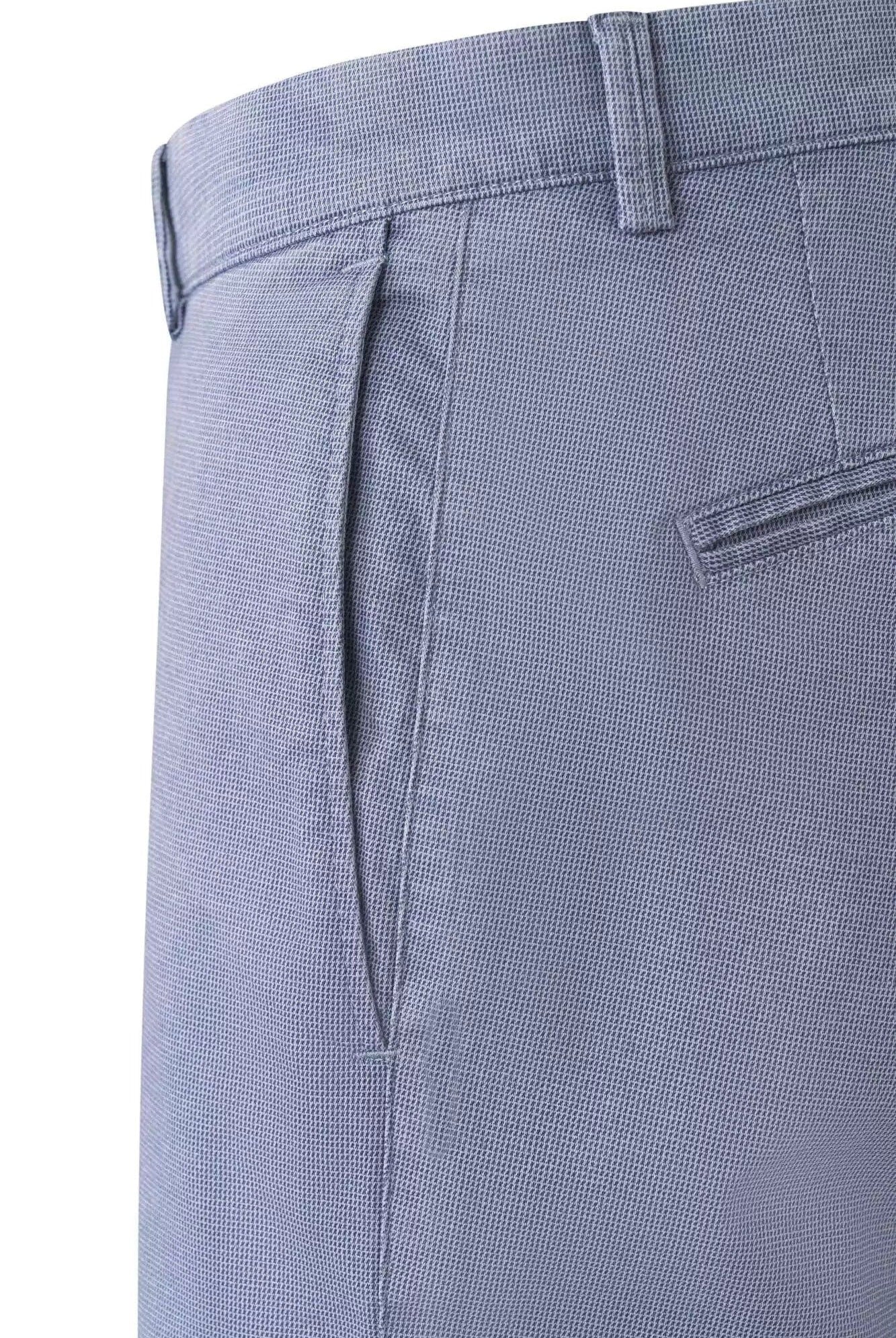 Bugatti Flexcity Regular Fit Casual Chinos - Mid Blue