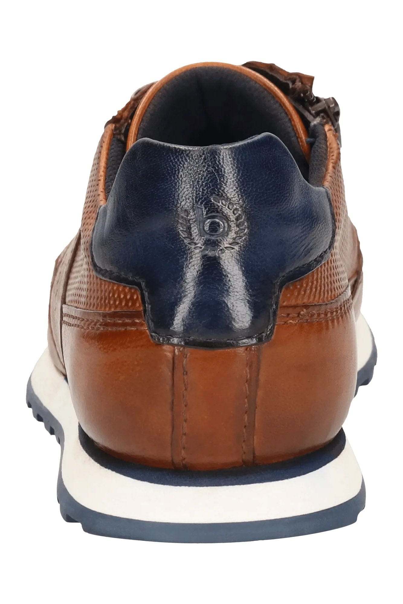 Bugatti Ivar Leather Trainers - Cognac
