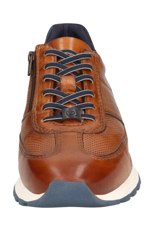 Bugatti Ivar Leather Trainers - Cognac