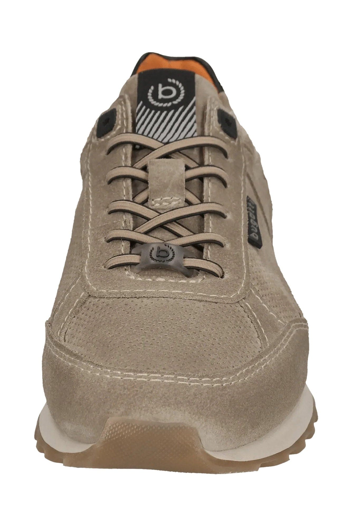 Bugatti Ivar Suede Leather Trainers - Beige