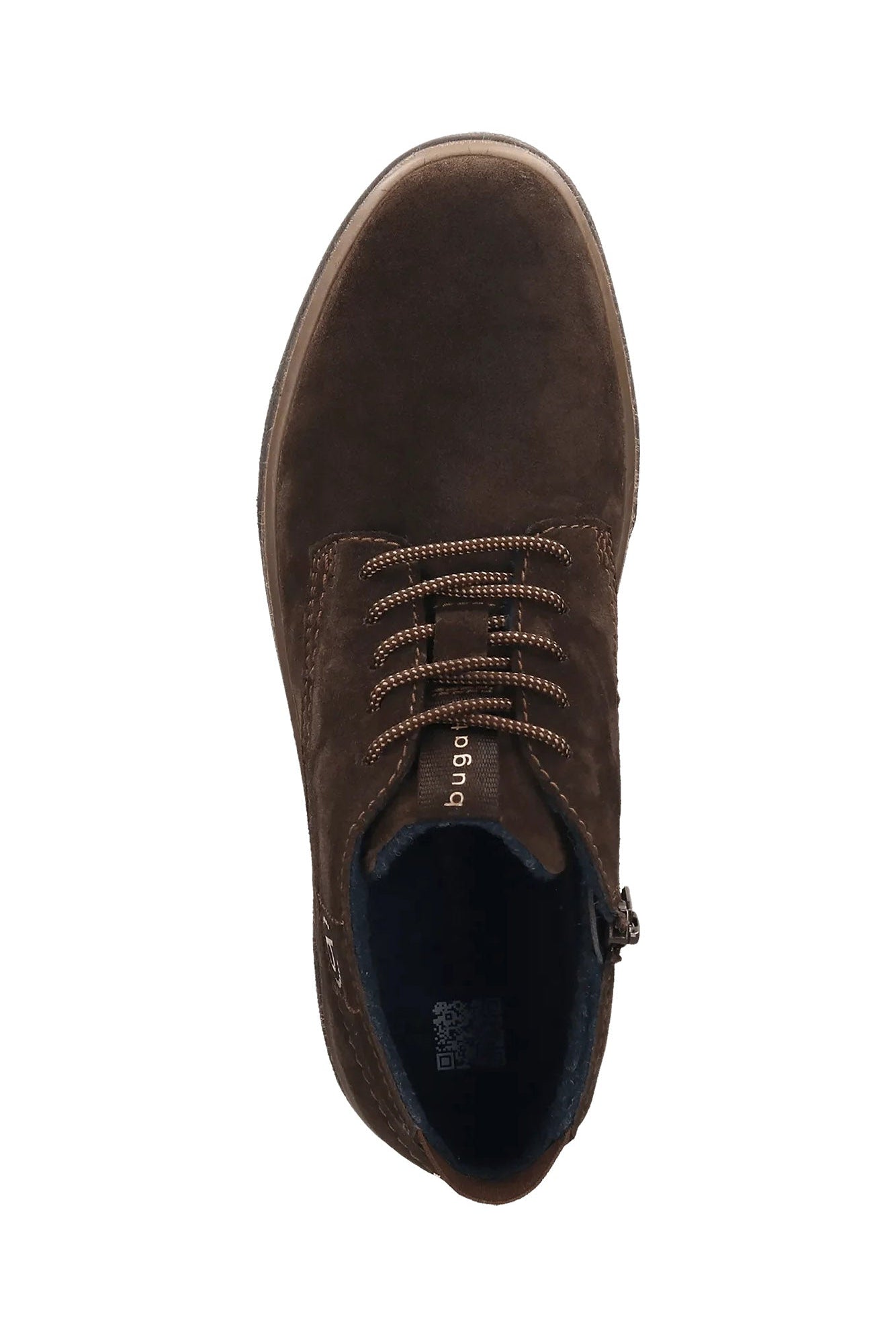 Bugatti Ohio Lace Up Soft Fit Boots - Dark Brown