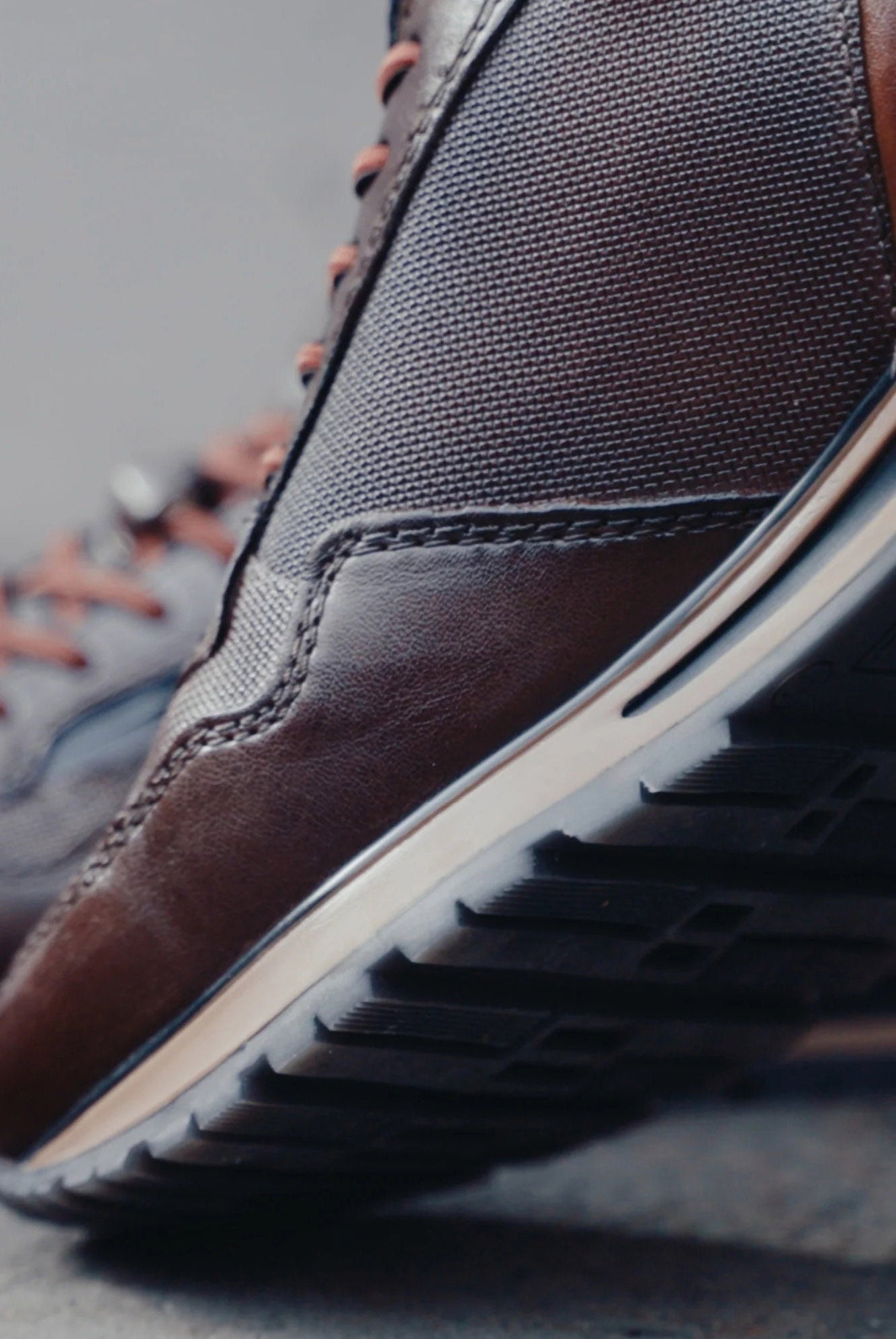 Bugatti Philip Leather Soft Fit Trainers - Brown