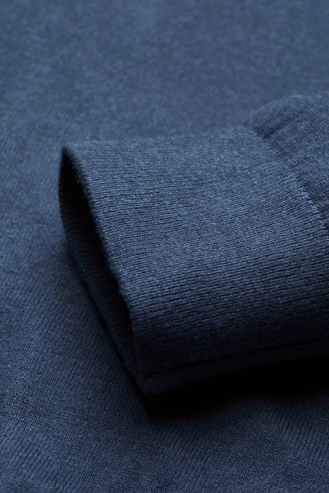 Bugatti Quarter Zip Knit Jumper - Marine