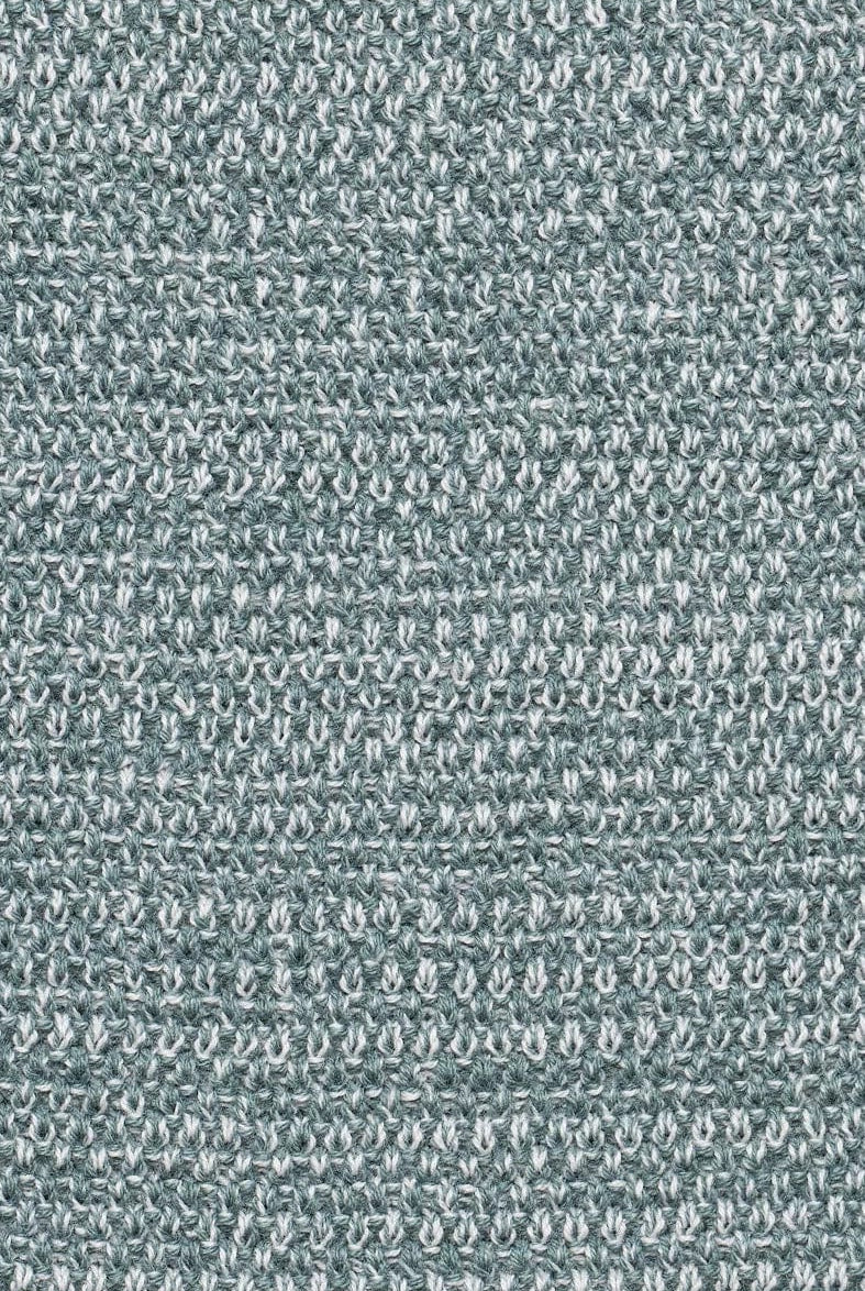 Bugatti Quarter Zip Two-Tone Jumper - Green