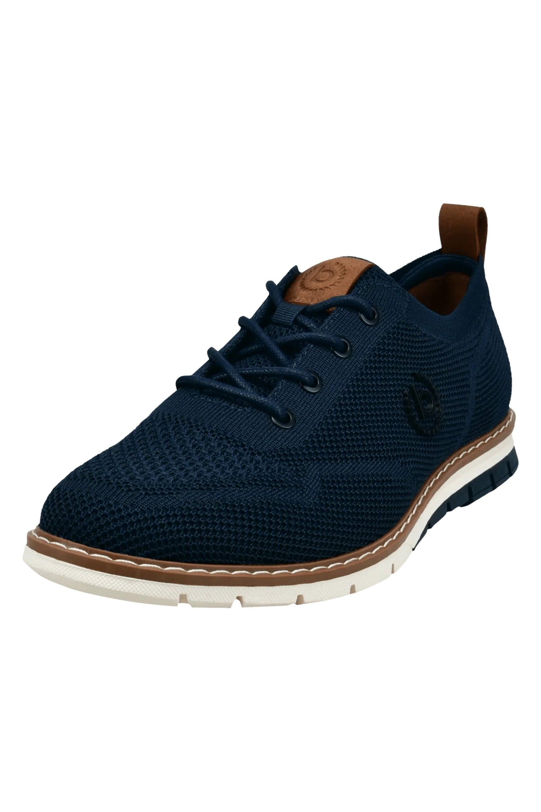 Bugatti Sandman Breathable Knit Shoes - Dark Blue