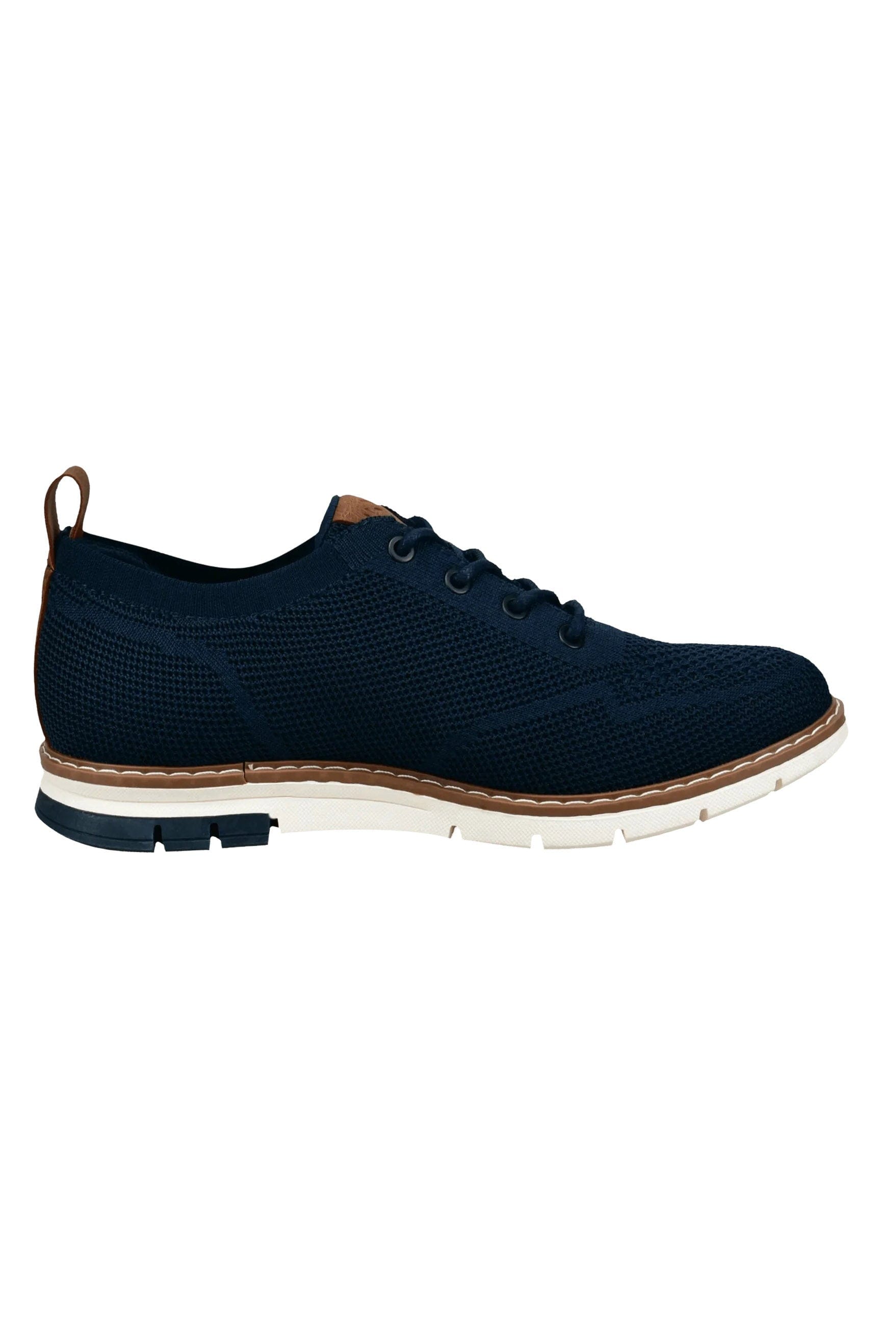 Bugatti Sandman Breathable Knit Shoes - Dark Blue