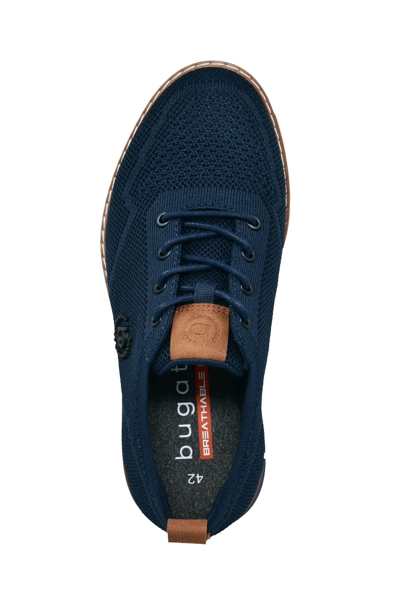 Bugatti Sandman Breathable Knit Shoes - Dark Blue