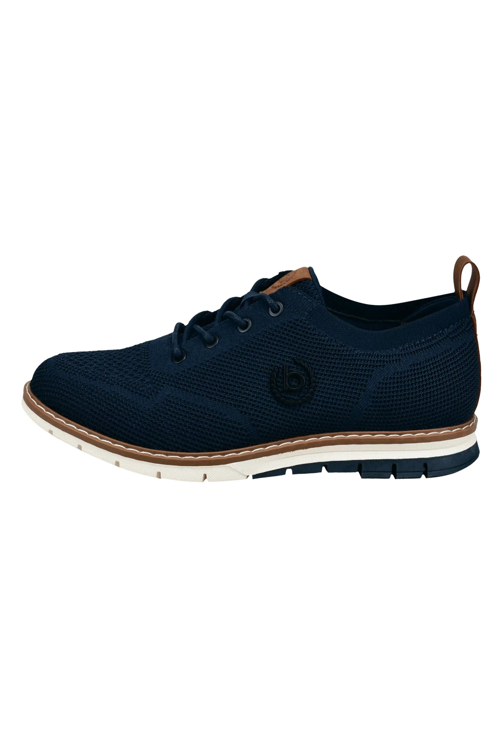 Bugatti Sandman Breathable Knit Shoes - Dark Blue