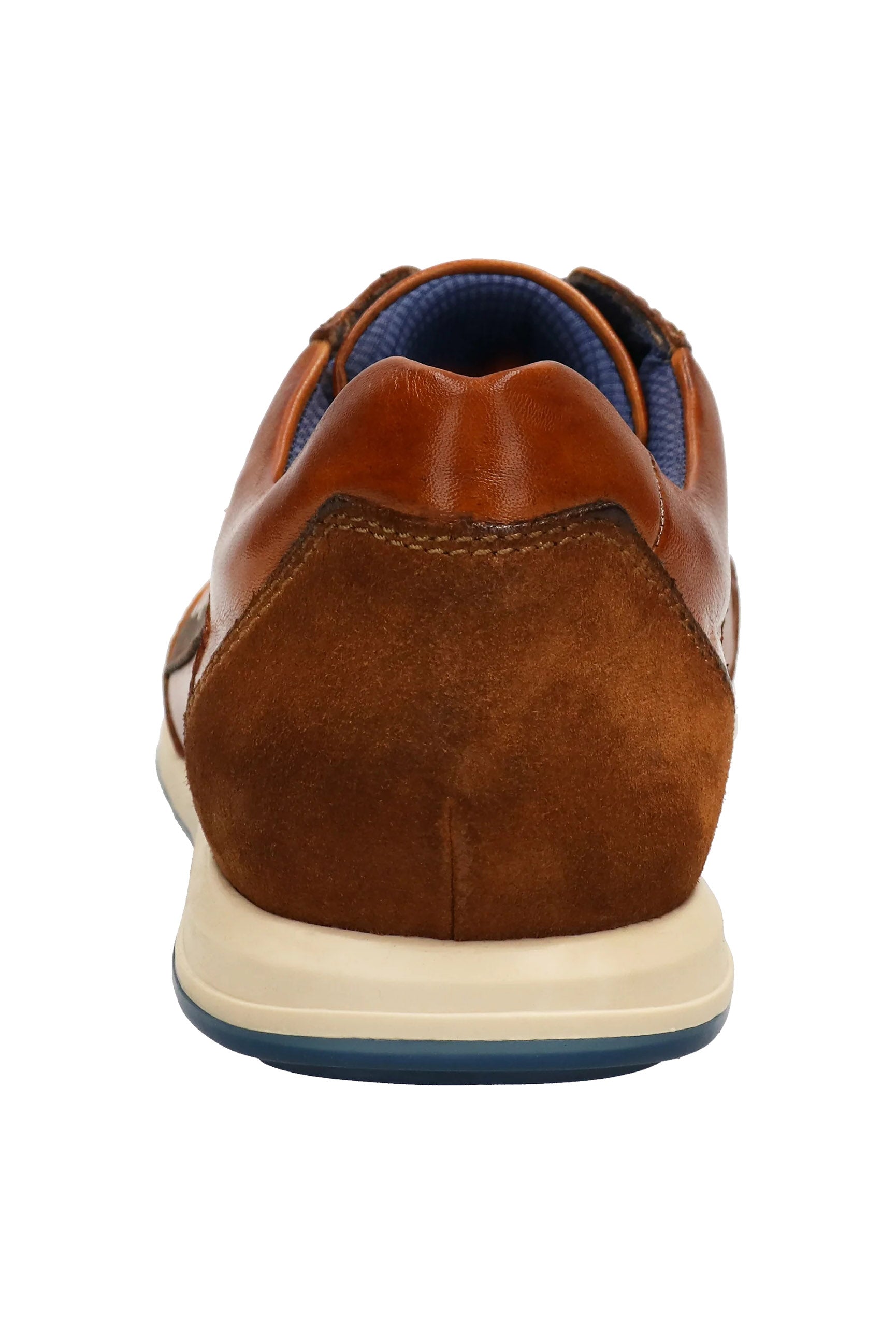 Bugatti Thorello Leather Trainers - Cognac