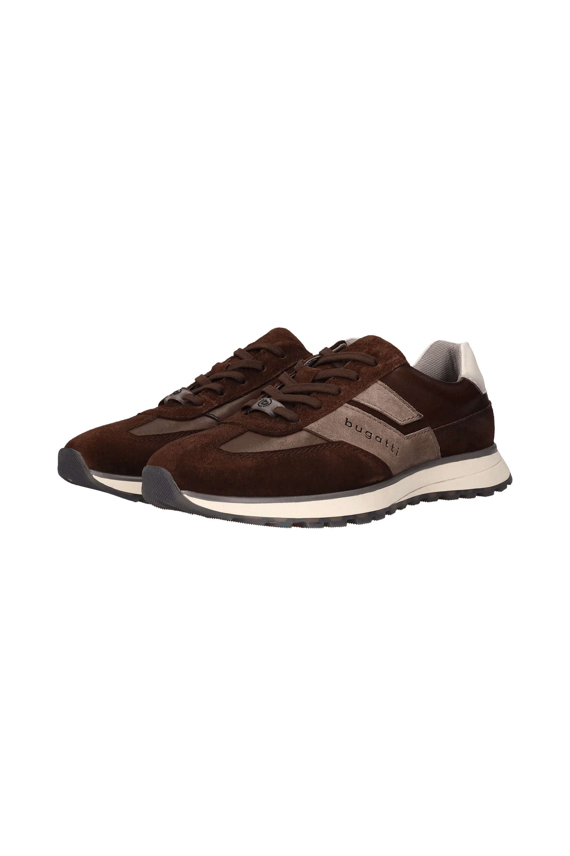 Bugatti Timon Leather Trainer - Brown