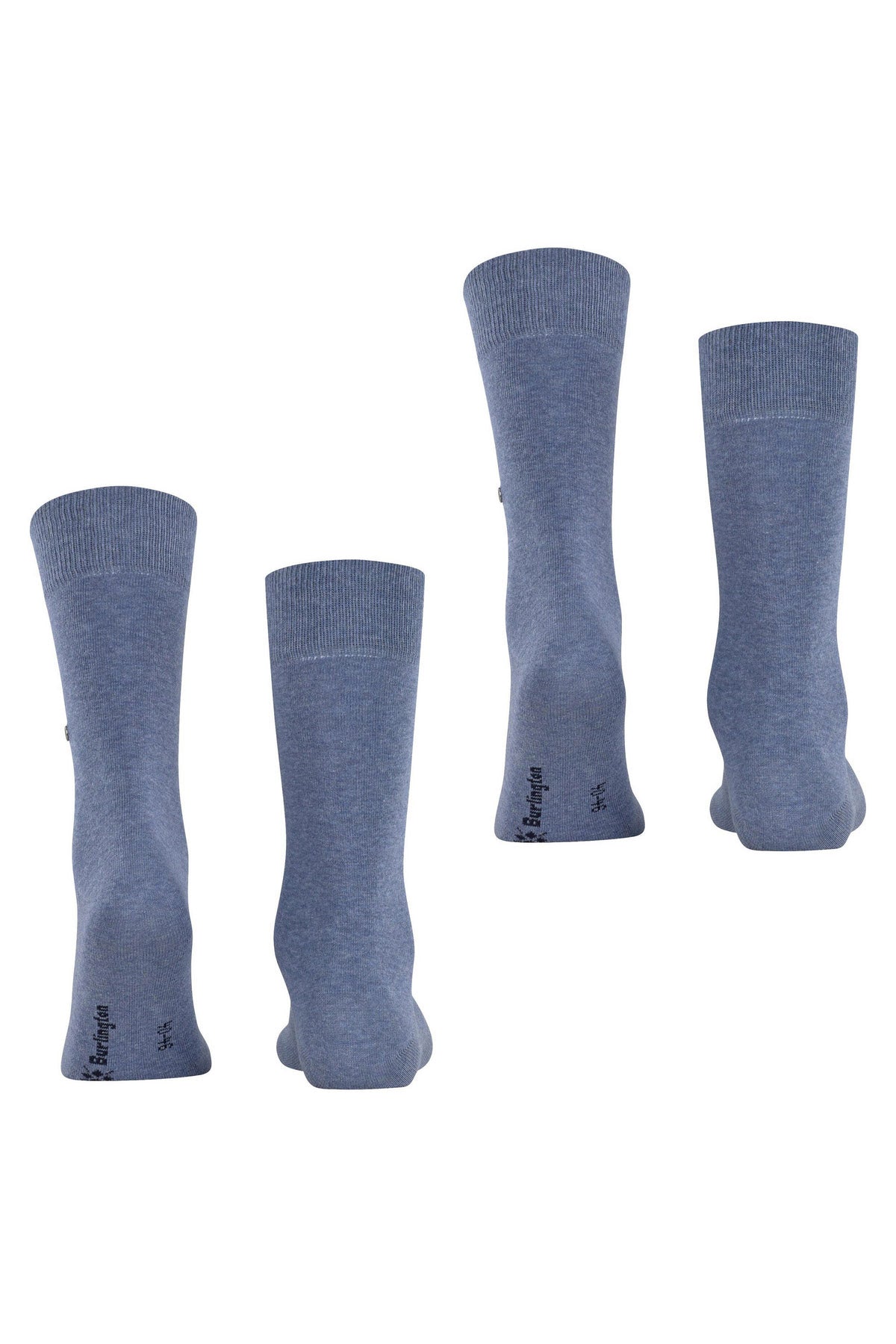 Burlington Everyday 2 Pack Socks - Light Denim 21045_6160_6.5-11 UK