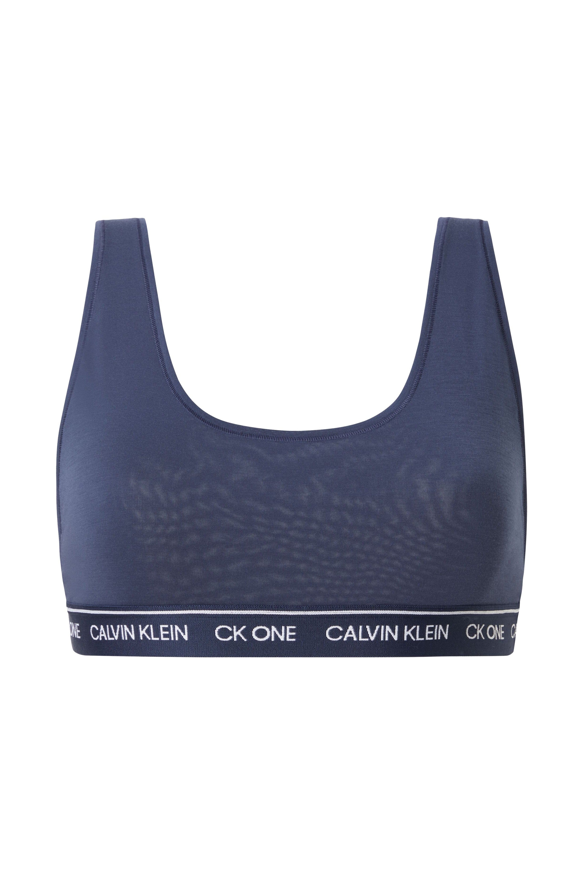 Calvin Klein CK ONE Recycled Bralette - Blue Shadow