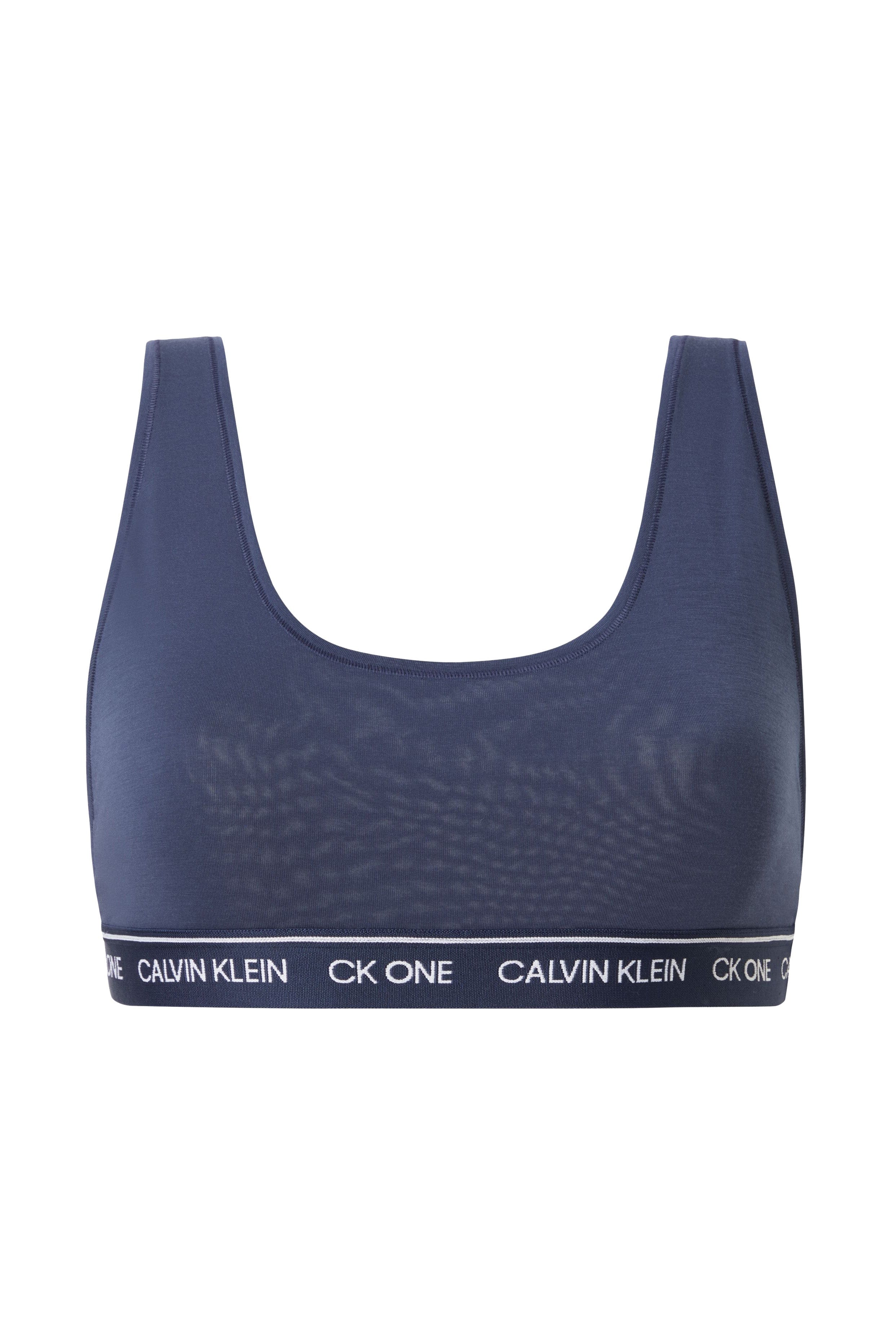 Calvin Klein CK ONE Recycled Bralette - Blue Shadow