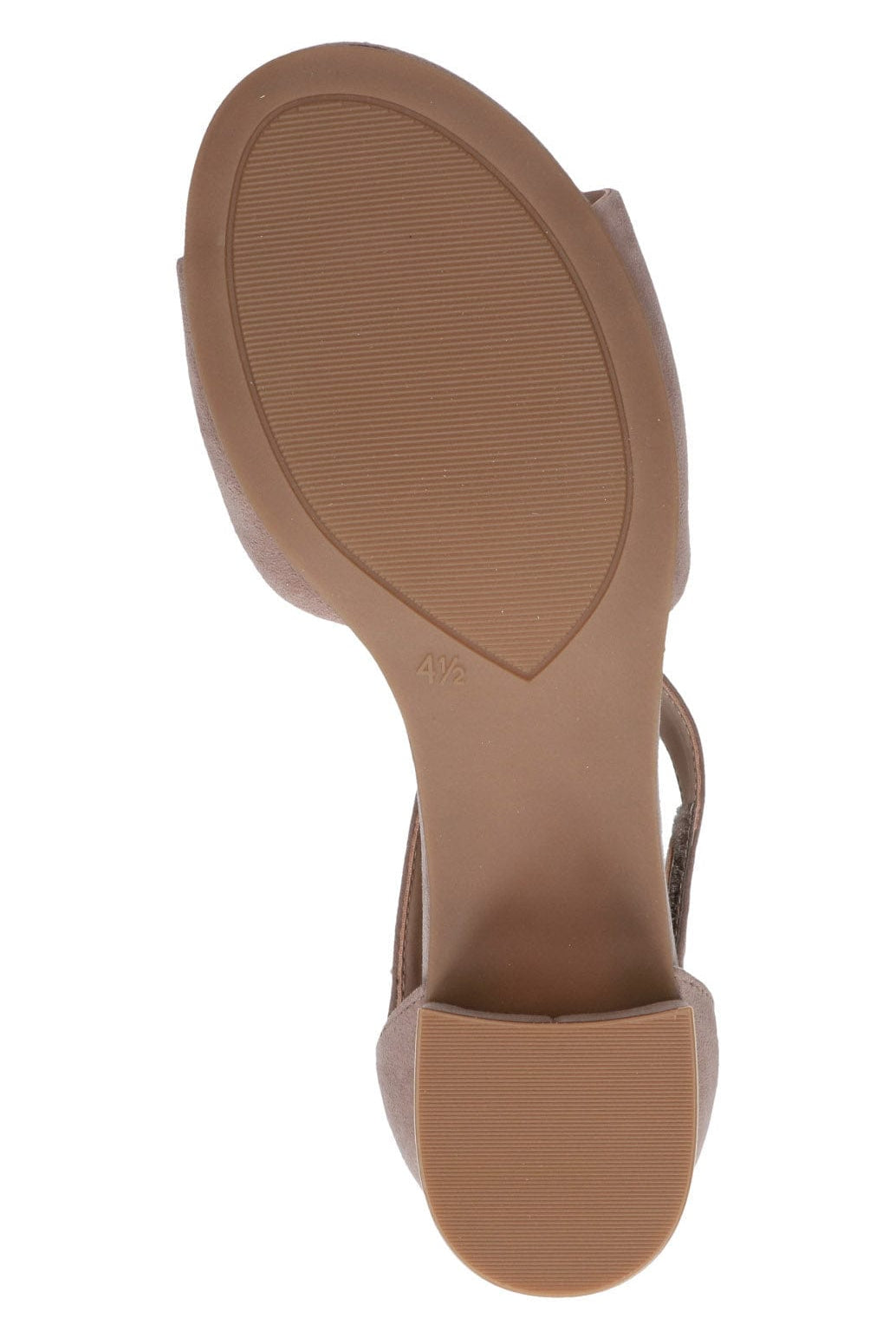 Caprice Block Heel Sandals - Mud Suede