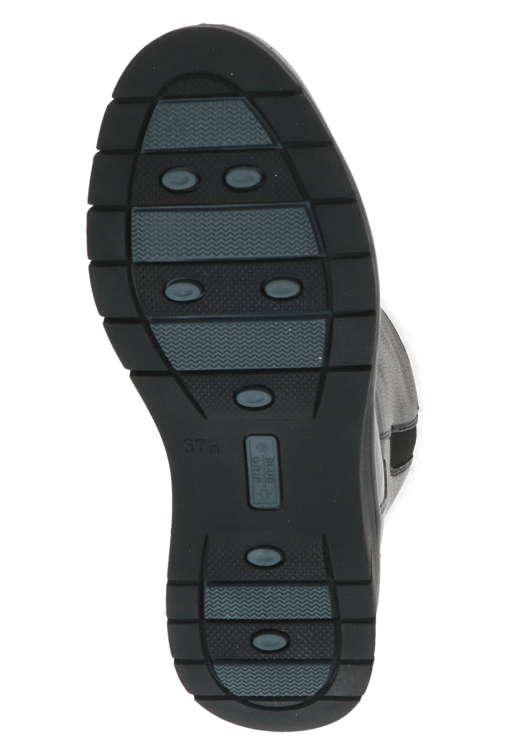 Caprice Leather TEX & BLUE GRIP Wide Fit Boots - Black Nappa