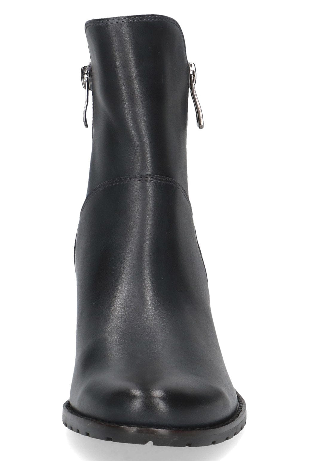 Caprice Leather Wide Fit Ankle Boots - Ocean Nappa