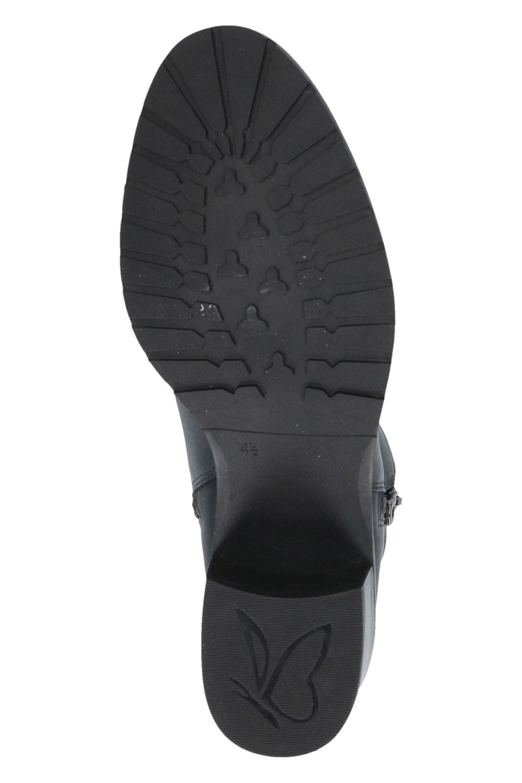 Caprice Leather Wide Fit Ankle Boots - Ocean Nappa