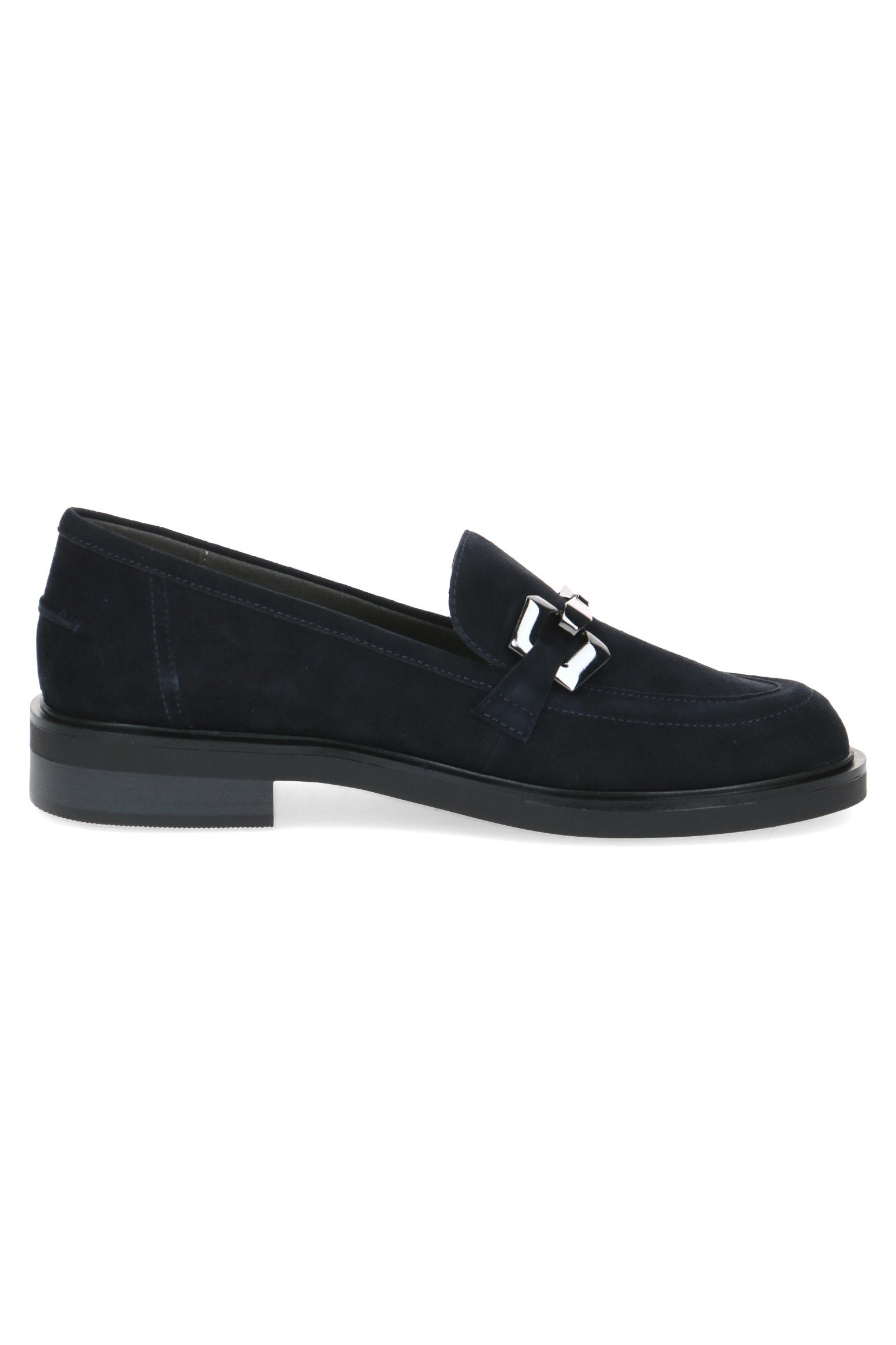 Caprice Moccasin Leather Shoes - Ocean Suede