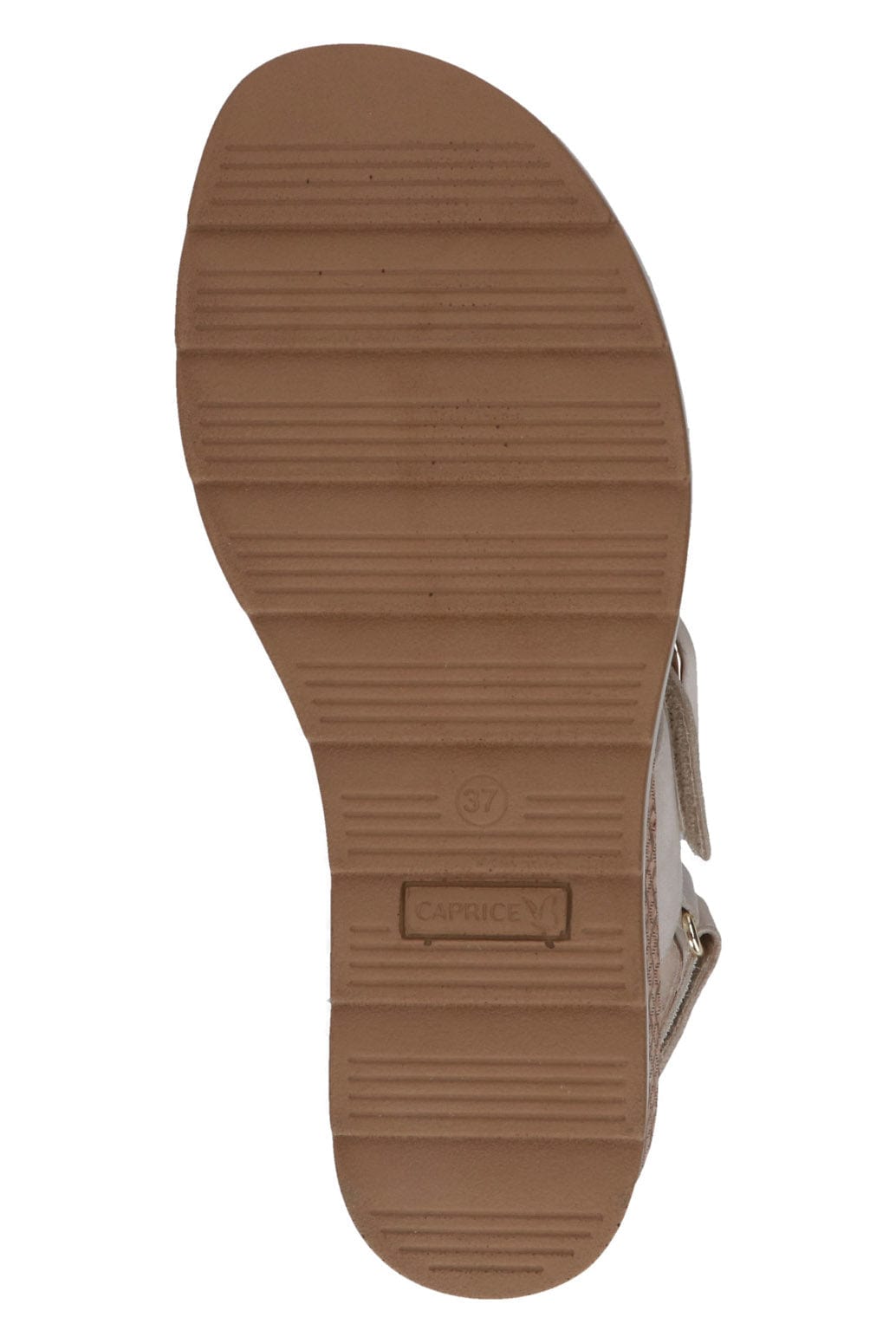 Caprice Nubuck Leather Buckle Detail Sandals - Snow Nubuck