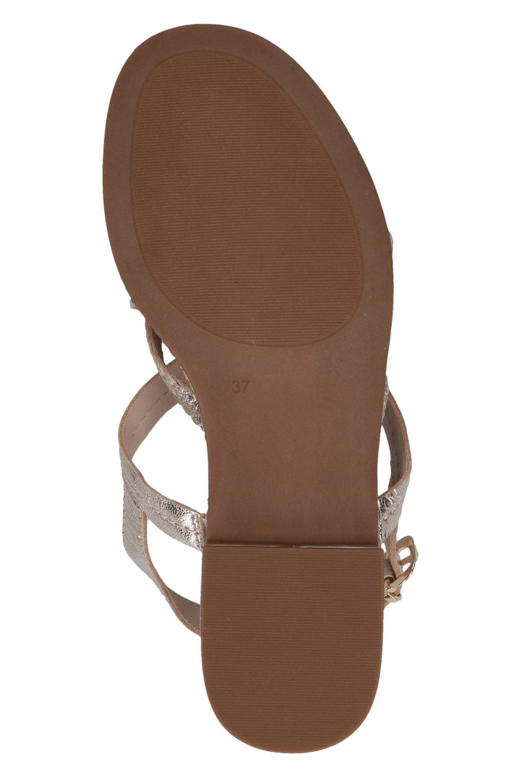 Caprice Strappy Sandals - Platin Metal