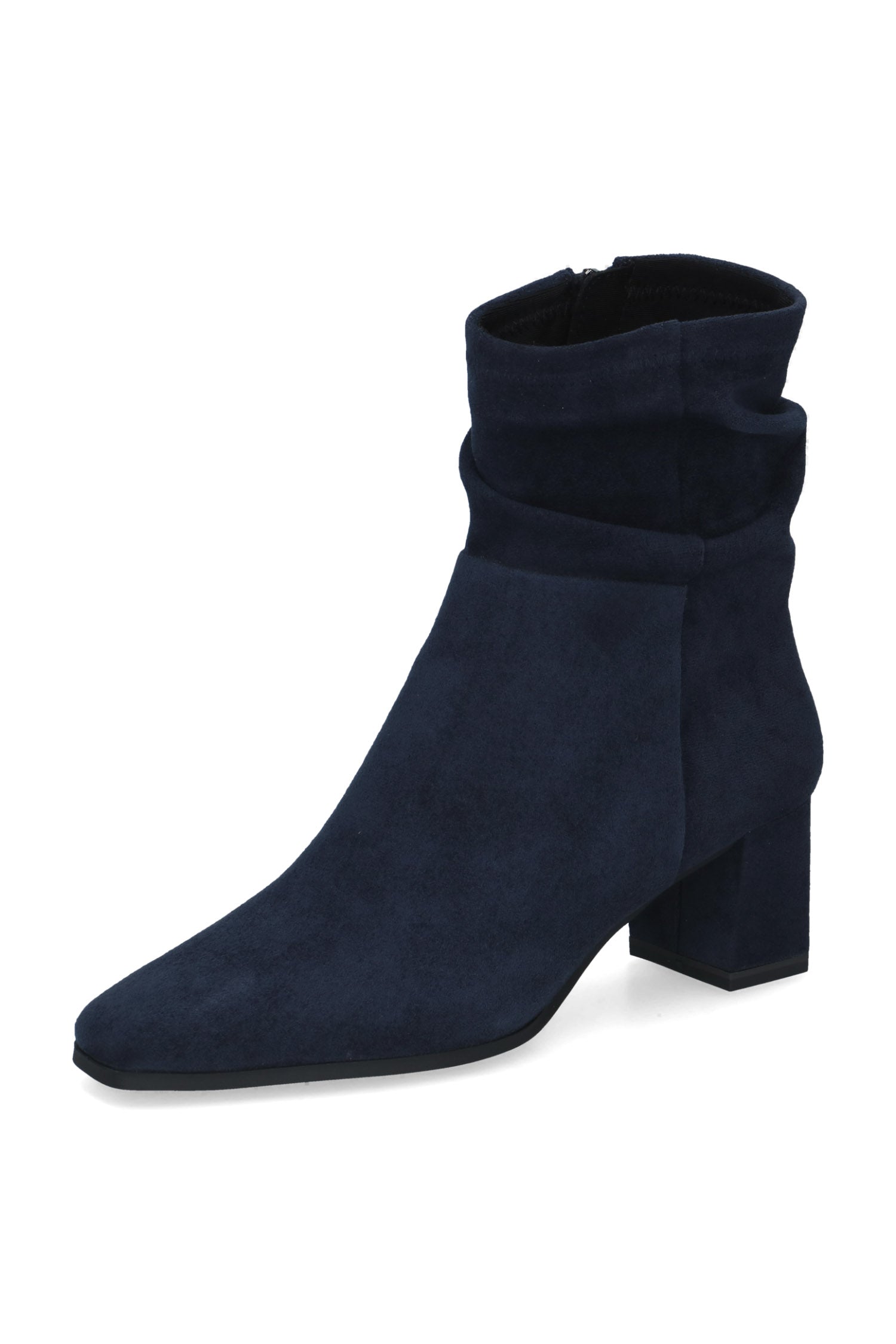 Caprice Stretch Ankle Boots - Navy