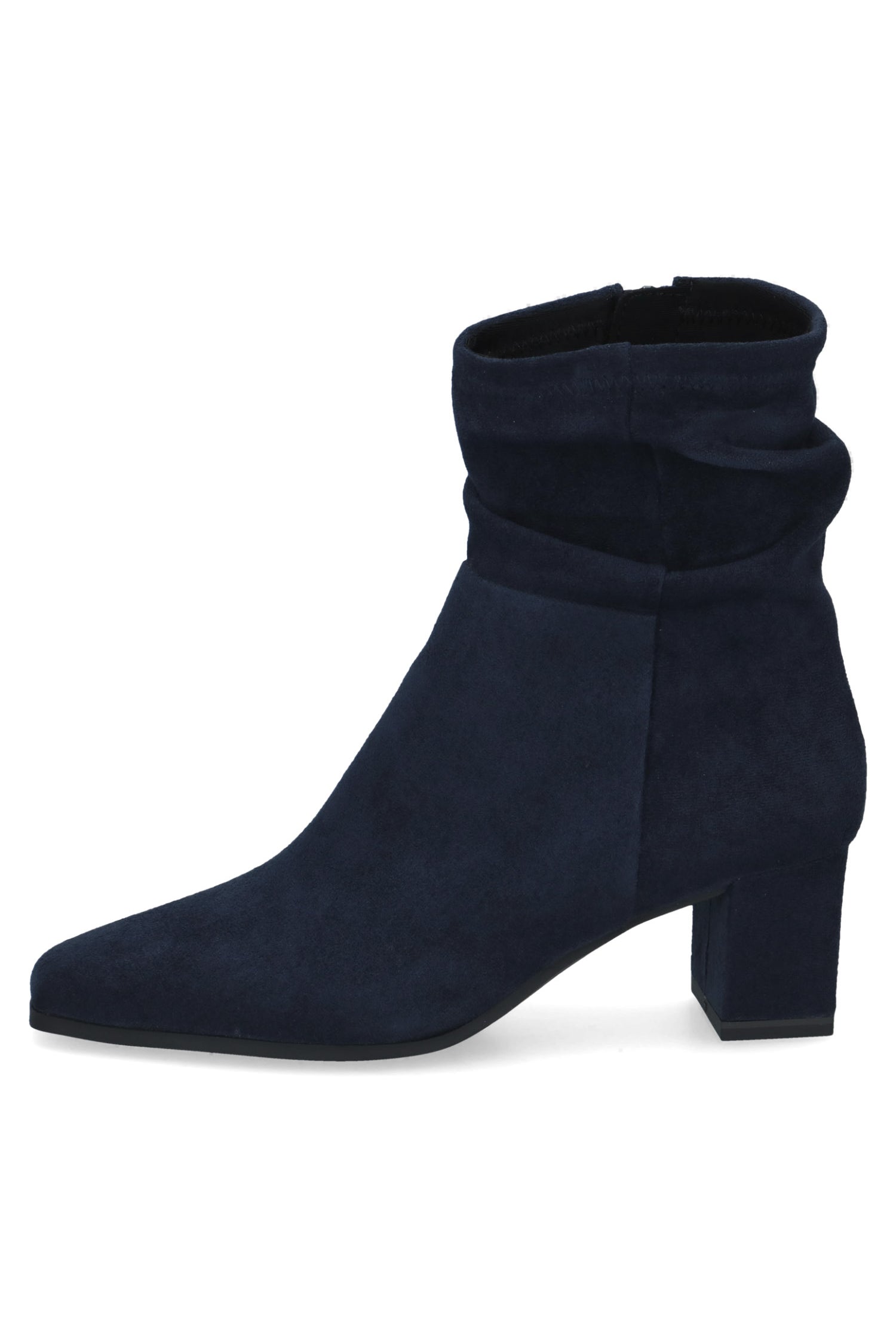 Caprice Stretch Ankle Boots - Navy