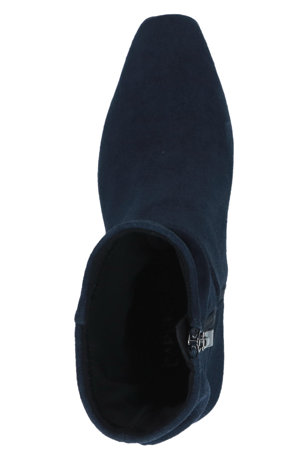 Caprice Stretch Ankle Boots - Navy