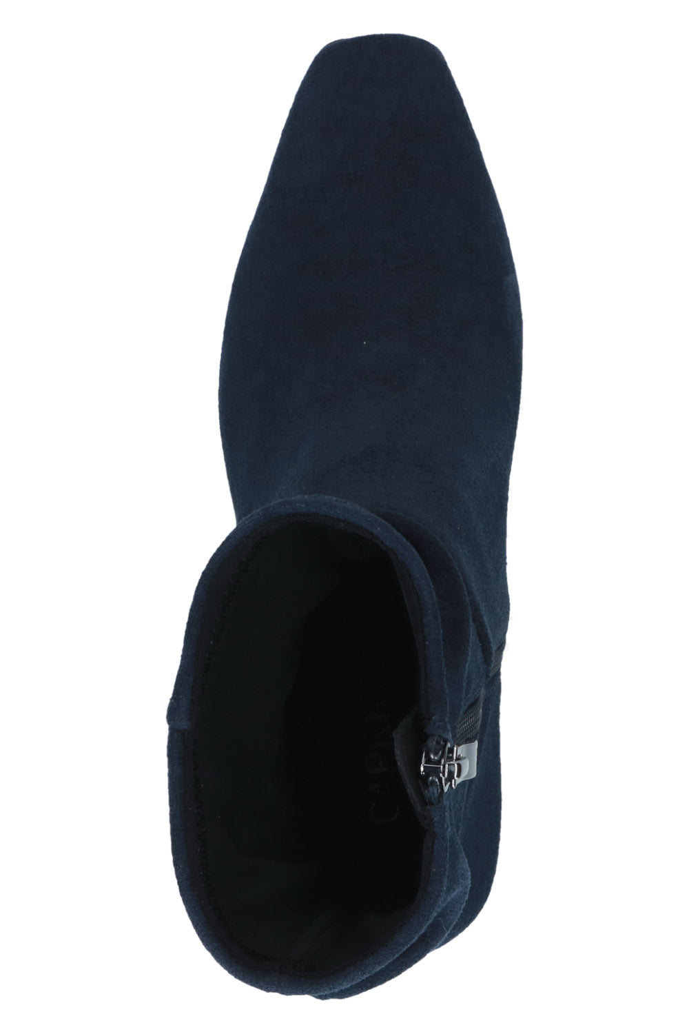Caprice Stretch Ankle Boots - Navy