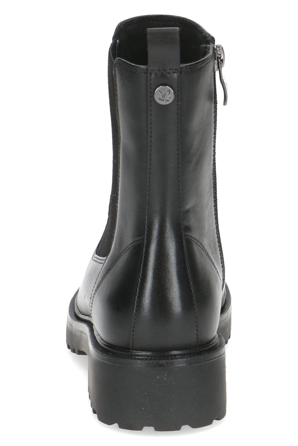 Caprice Thermo Leather Chelsea Boots - Black Nappa