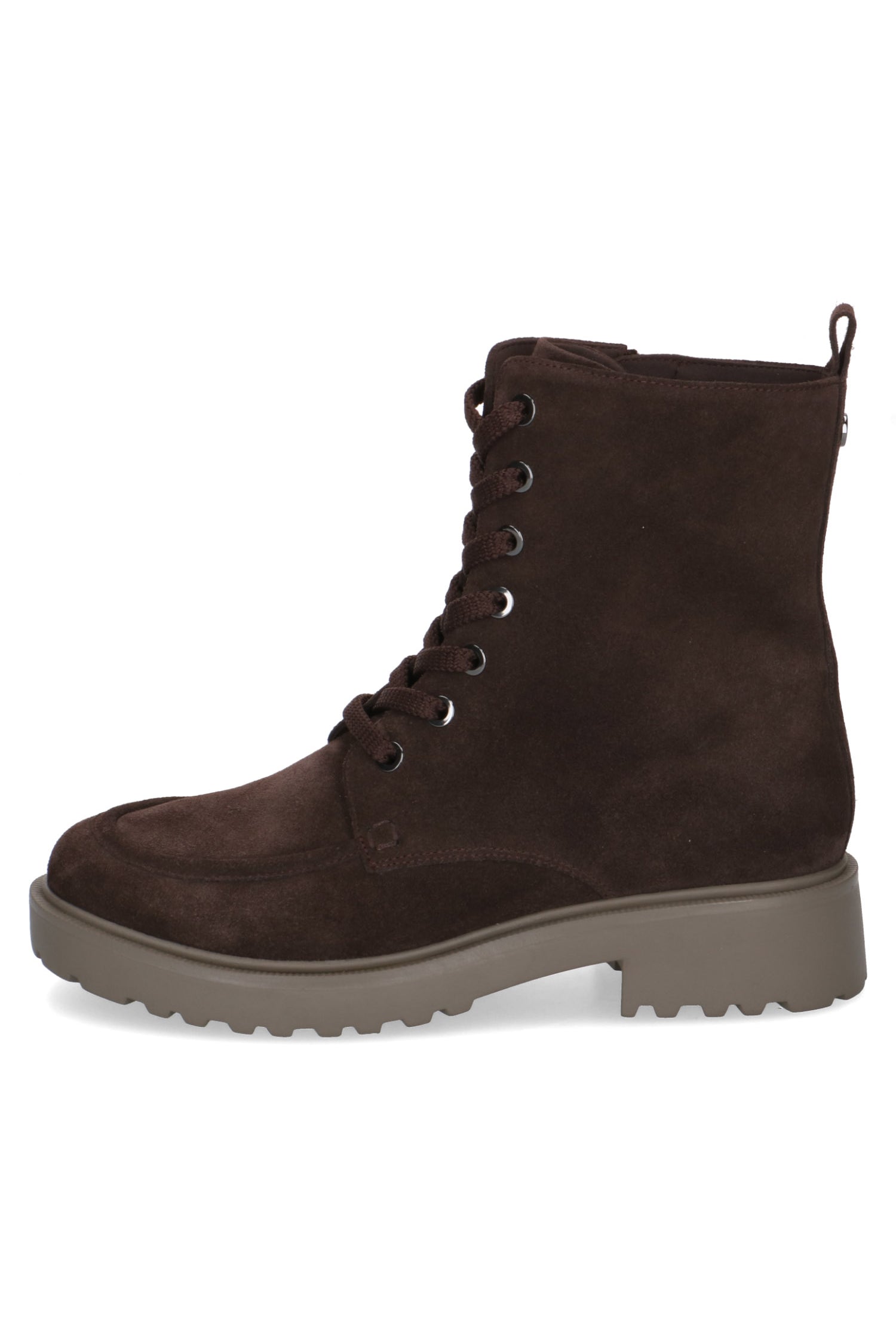 Caprice Thermo Suede Boots - Dark Brown