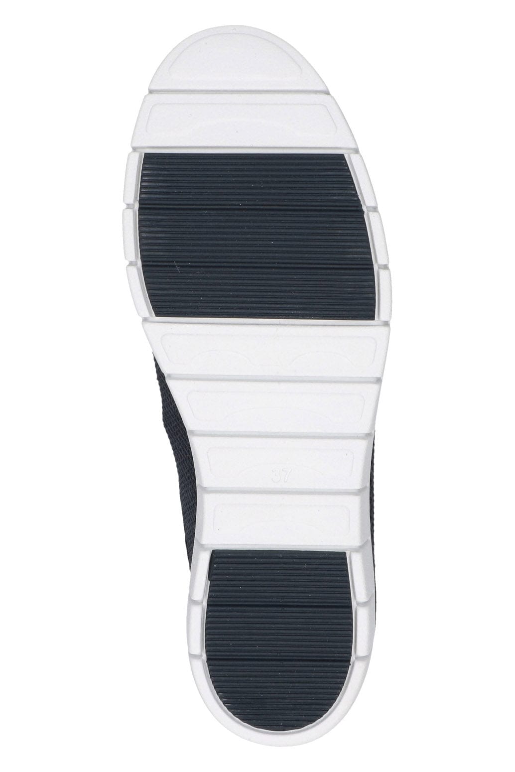 Caprice Wide Fit Trainers with Zip Fastening - Ocean Comb