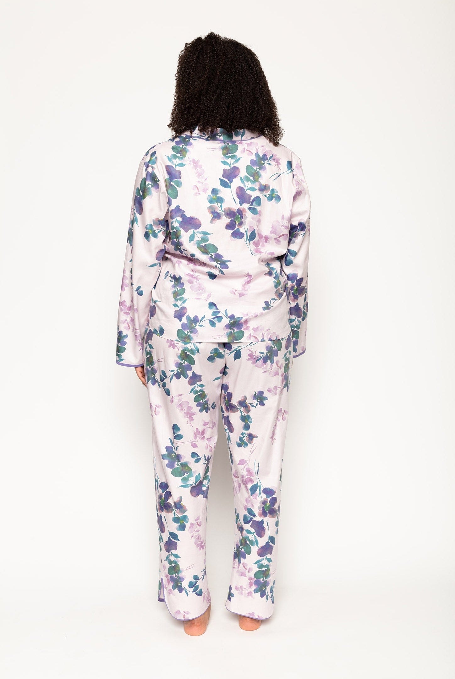 Cyberjammies Camila Pink Floral Print Pyjama Top