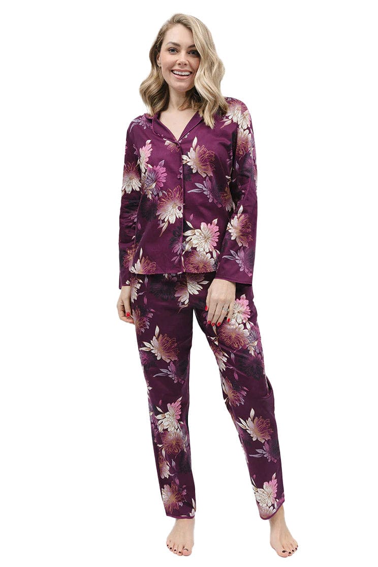 Cyberjammies Eve Floral Print Pyjama Set