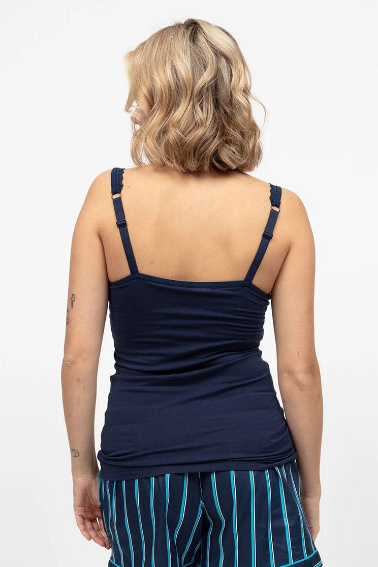 Cyberjammies Jersey Hidden Support Vest - Navy