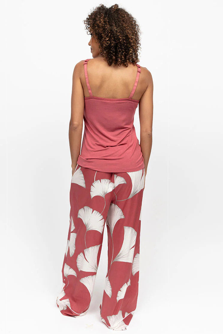 Cyberjammies Jersey Hidden Support Vest - Terracotta