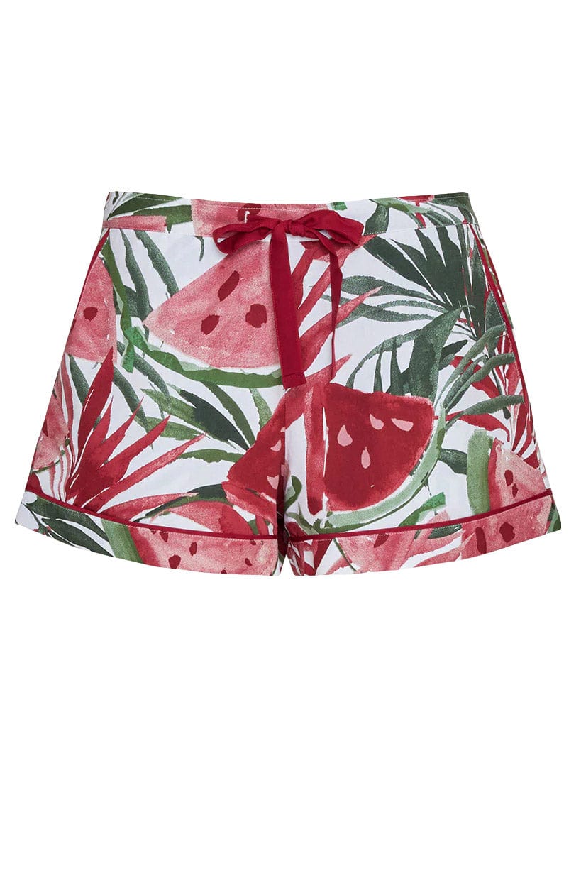 Cyberjammies Mel Watermelon Print Pyjama Shorts - Red
