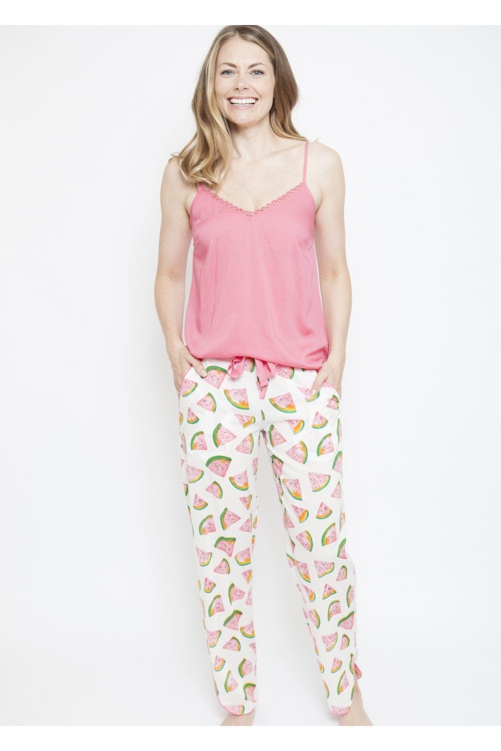 Cyberjammies Pippa Plain Modal Cami - Pink