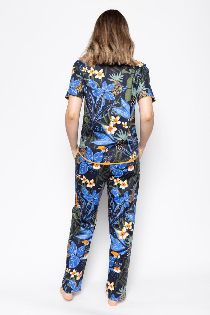 Cyberjammies Sierra Toucan Print Pyjama Top - Multi