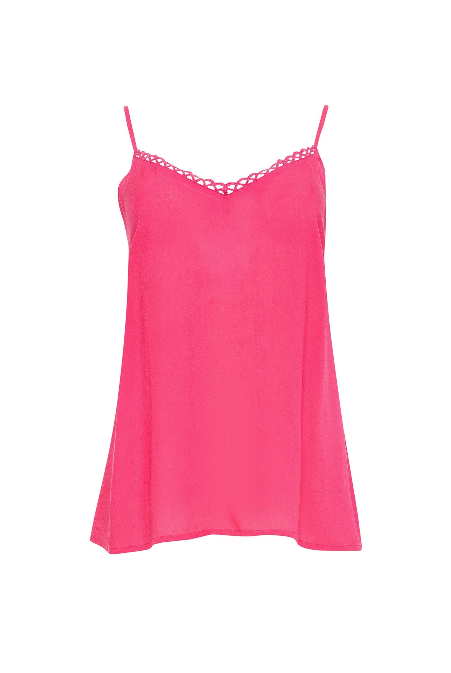Cyberjammies Vanessa Plain Modal Cami - Pink