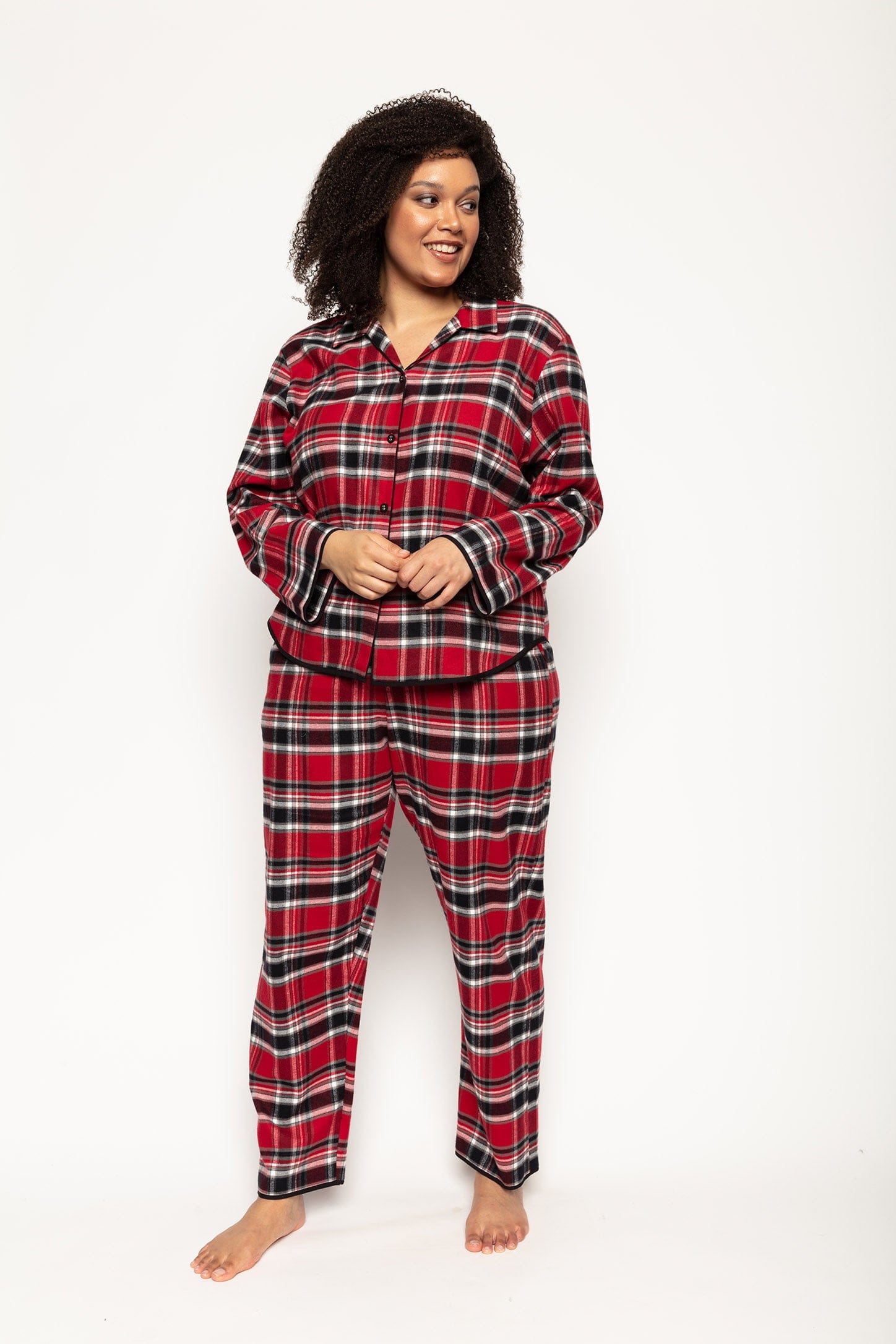 Cyberjammies Windsor Red Check Top